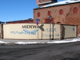 FCM-Graffiti an der Brauerei Köthen