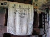 Mehlsack mit der Aufschrift L. Berger