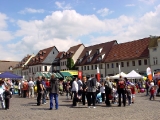 Köthener Marktplatz beim Citylauf 2011