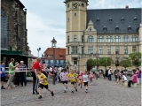 Große Beteiligung beim Bambini-Lauf (Köthener Rathaus)