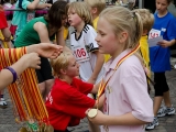 D-Schüler beim Zieleinlauf