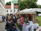 Stände am Veranstaltungszentrum