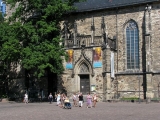 Südeingang der St. Jakobskirche in Köthen