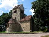 Ostseite der Dorfkirche in Großwülknitz