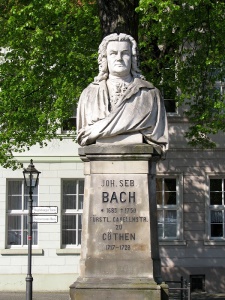 Das Bachdenkmal in Köthen